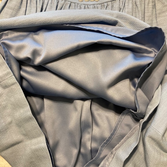 Boden Powder Blue Beaded Shift Dress - Size 2 - Picture 8 of 12